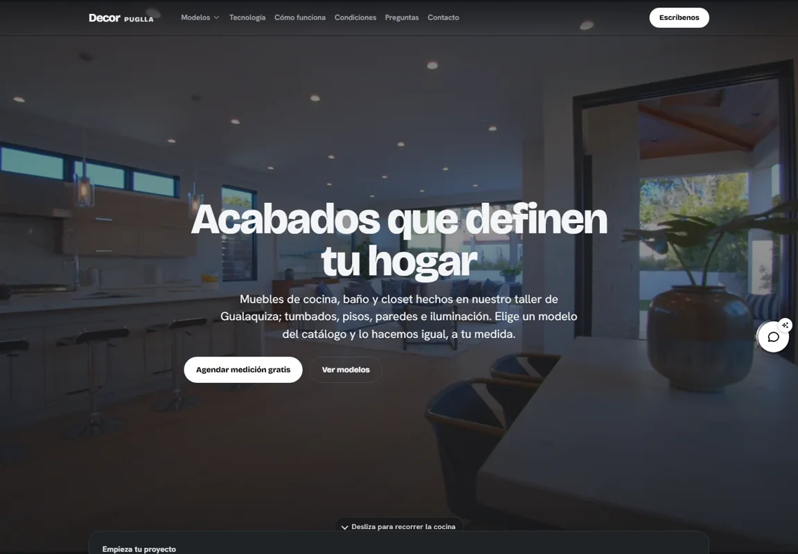 Página publicada de Decor Puglla
